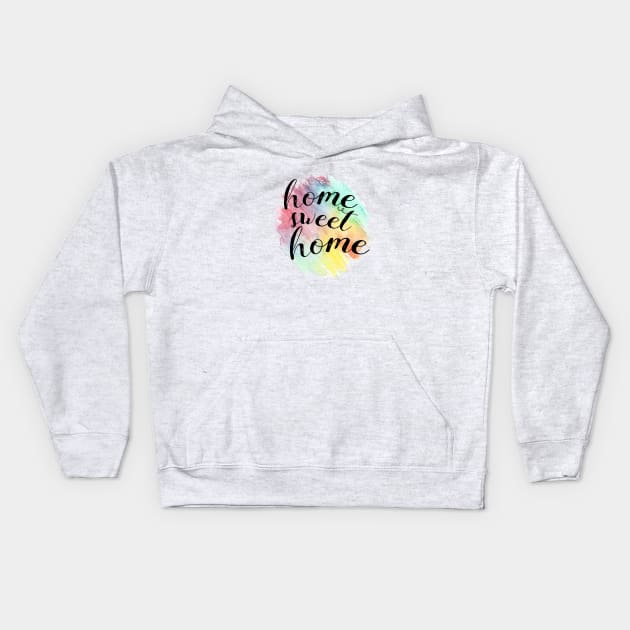 Home Sweet Home Kids Hoodie by Irregulariteez